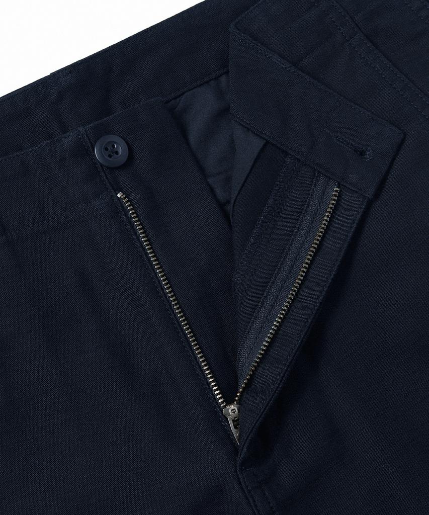 MUSINSA STANDARD Back Satin Officer Pants [Navy]