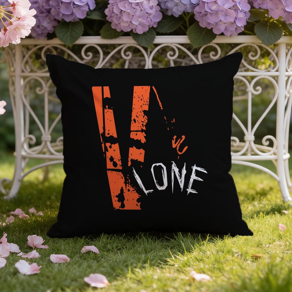 Luxury V-VloneS Cushion Cover Home & Car Dual-Scene Pillow Cover: Reversible for Premium Comfort
