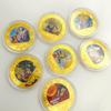 Dragon Ball Commemorative Medal, Colorful, Classic, Anime, Gold Coin, Creative Small Coin, Sun Wukong Coin, Children's Toy, Stocking Stuffers