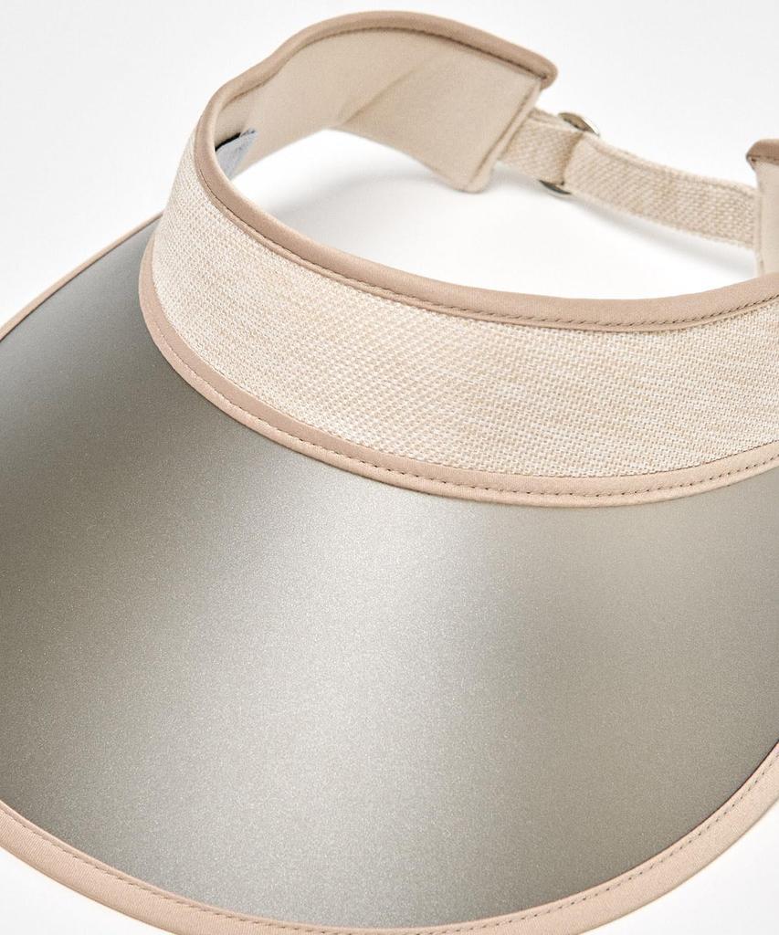 [Munsingwear] Sun Visor, Cell Brim Visor, UV Protection, Wide Brim, Heat Shielding, Sun Protection, Golf, MG5SCP52L, Women's, BG00 (beige)