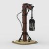 Building Block Skeleton Man Hanging Cage Cage Prison Model Assembled Toy Compatible Small Particle Set