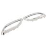1 Pair Exhaust Tip Cover Trims 1184920200 Left Right Replacement For   CLA‑Class C118  ‑Line 2020 to 2024