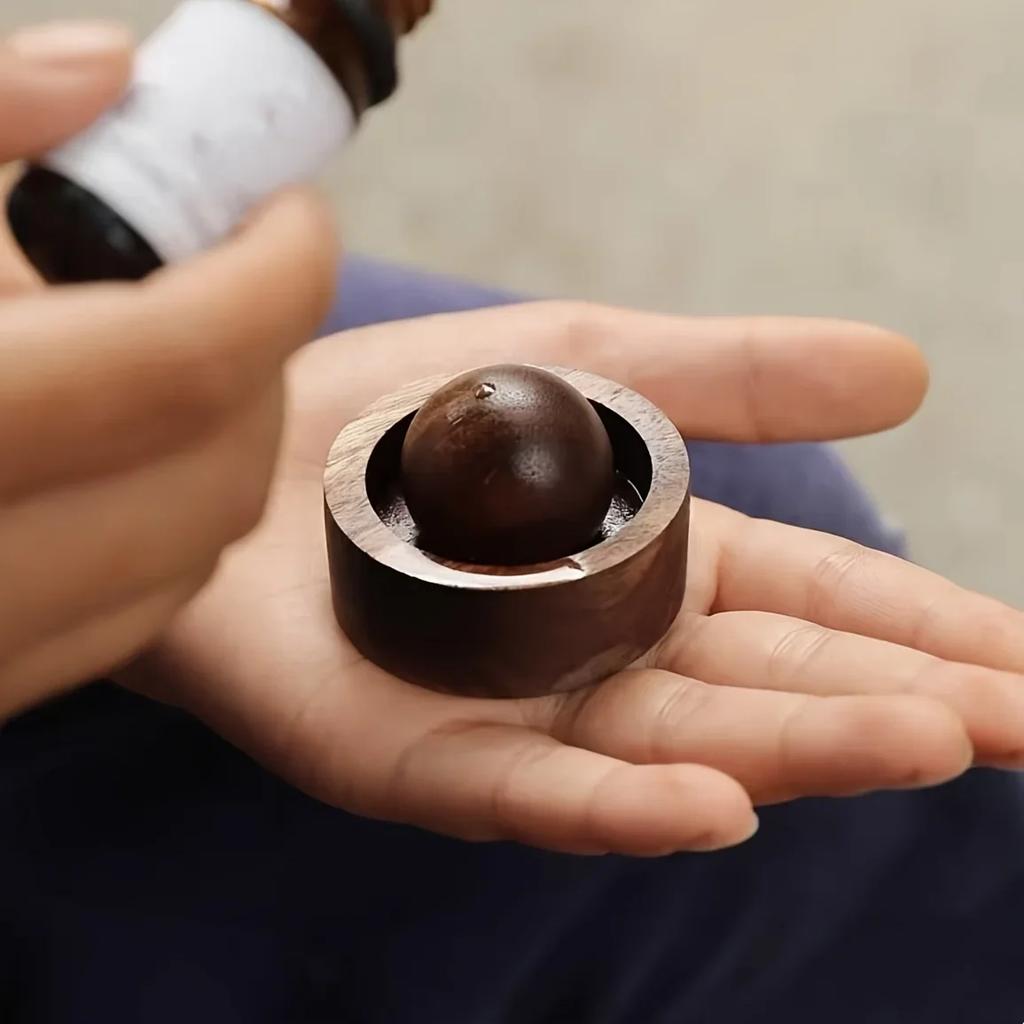 Household Spherical Essential Oil Diffuser Wooden Expanded Fragrant Wood Long-lasting Wood Ornaments Home Bedroom Ornaments