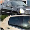 For Cadillac Escalade Black 2007-2014 Post Pillar Door Trim Car Auto Accessories