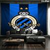 Club Brugge KV Custom Name Wall Tapestry Aesthetic Wall Hanging Printed Fabric Blanket Decorative Tapestries for Bedroom Living Room Home Decor