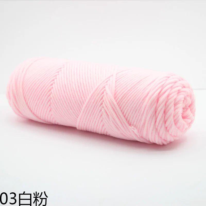100g/Klubko Bavlněná Vlna Ručně Pletený Šátek Rukavice Čepice Silná Příze Vícebarevná Ozdoba Přírodní Materiál Měkký Materiál