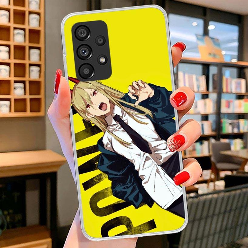 

Chainsaw Makima Power Phone Case For Samsung Galaxy A17 A37 A57 A16 A26 A36 A56 A15 A25 A35 A55 A14 A24 A34 A54 A13 A23 A33 A53 Samsung A23