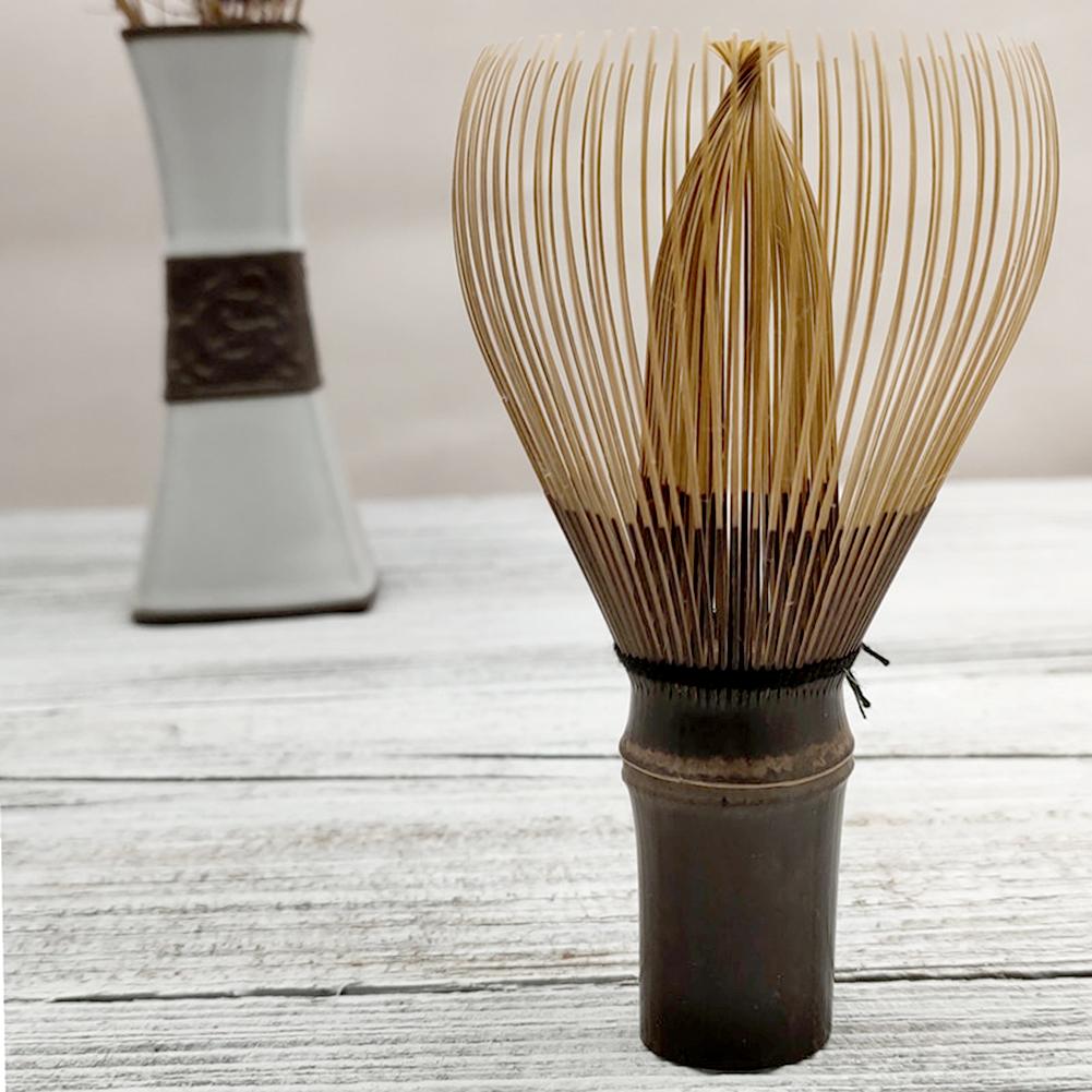 Tea Brush Teaware Japanese Ceremony Bamboo Chasen Kitchen Accessories Matcha Green Tea Powder Whisk for Tea Lovers
