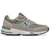 New Balance 991 Made In England 20th Anniversary Women Sneakers Grey Enamel-Blue W991ANI