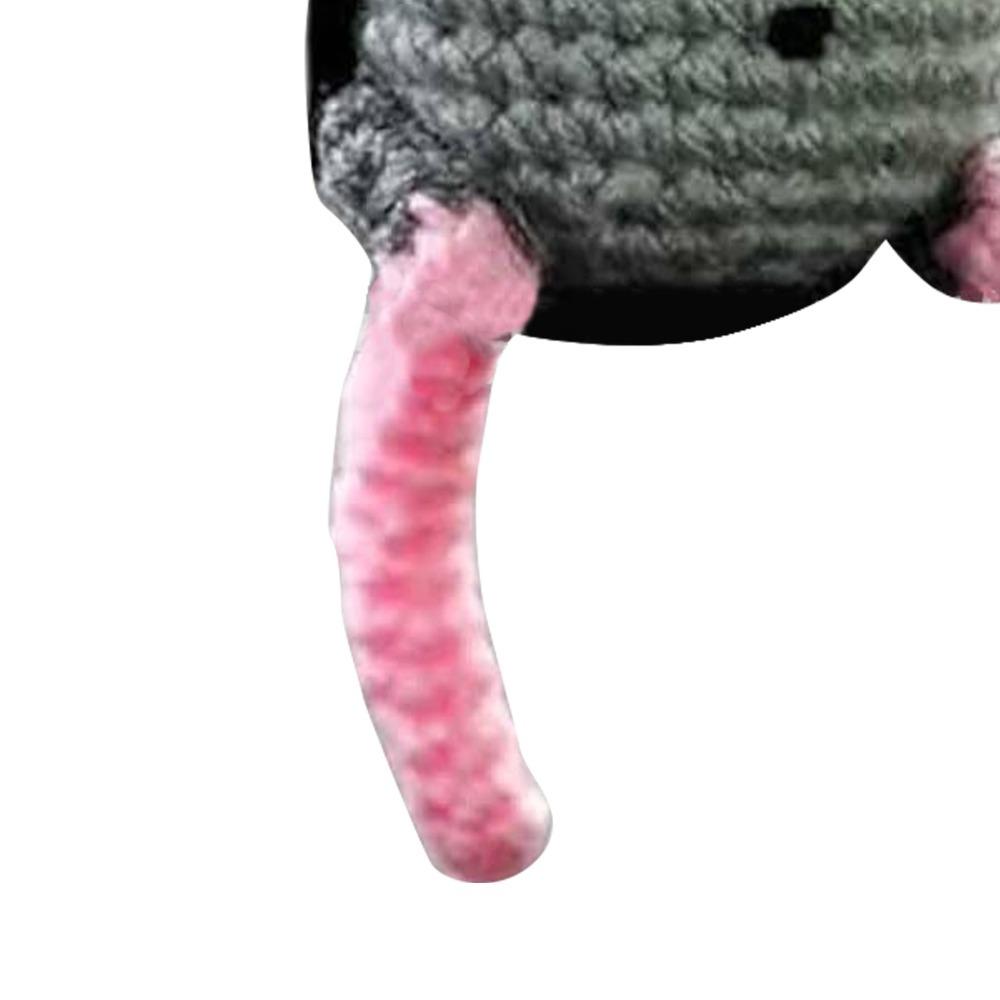 Handmade Knitted Rearview Mirror Accessory Pendant Car Mirror Decor  Rearview Mirror B
