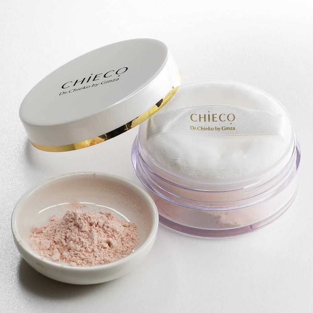 CHIECO Face Powder C Face Powder with Pearl Powder and Rose Placenta Foundation /