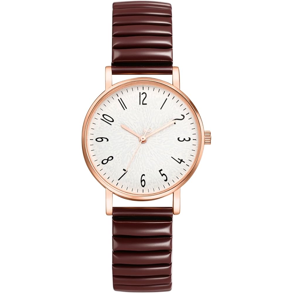 Fashion Women s Analog Quartz Watch Stainless Steel Band Waterproof Adjustable Strap