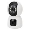 Smart Camera for Tuya APP Full Color Double Lens Rotatable Camera for Home Security Support Hotspot
