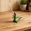 3D Printed Gecko Pen Holder Funny Lizard Pencil Display Stand Cute Small Animal Desk Organizer for Home Office School
