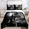 Hip Hop Music Rockabilly All Season Duvet Cover Comforter Bedding Sets Soft Quilt Cover and Pillowcases Single/Double/Queen/King
