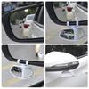 Safe Drive Auxiliary Blind Spots Reflectors Glass 360 Degree Flexible Rotation High Definition Wide Angle Lens for Car