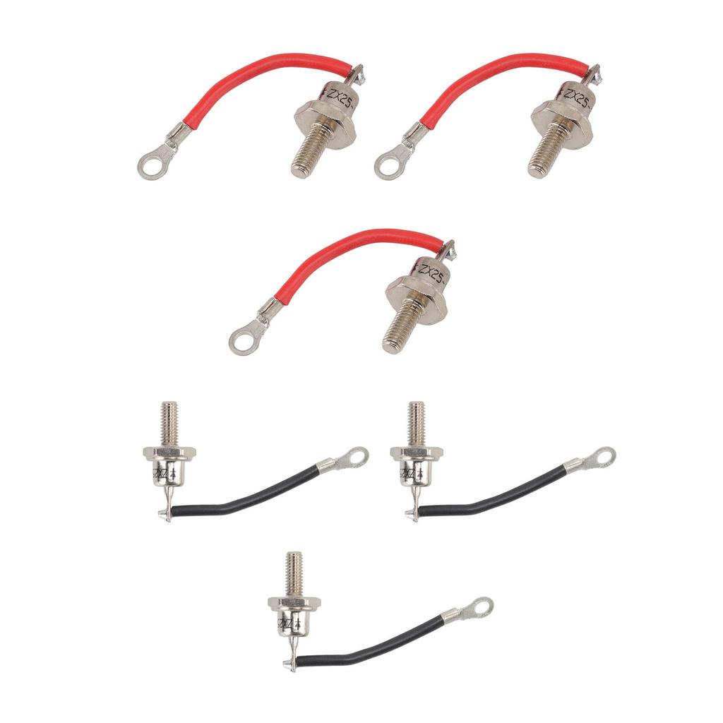3PCS 25A ZX25 12 Diesel Generator Diode Small Portable Rectifier Diode Replacement Accessories Parts