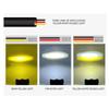 Motorcycle LED Fog Lights ATV Driving Fog Light Dual Color Work Light Bar Motorcycle Headlights Auxiliary Spotlight