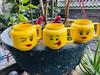 Creative Personality Cute Expression Ceramic Mug | Little Figure Head with a Smiling Face | Unique Gift Cup for Drinking Water.