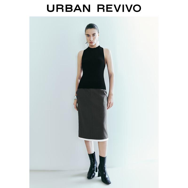 UR Women's 2024 A/W Slim-Fit Sleeveless Knit Top