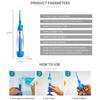 Portable Mouthwash Oral Irrigator Manual Inflatable Water Jet Dental 70ml Tank No Electric Travel Dental Irrigator Water Flosser