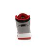 Air Jordan 1 Mid GS Bred Shadow Kinder Sneaker Schwarz Feuerrot Weiß DQ8423-006