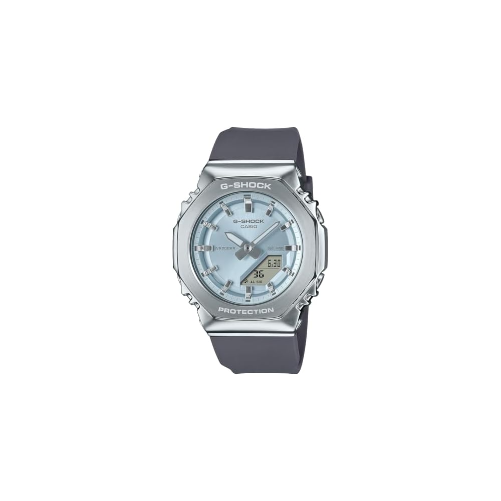 Casio G-Shock GM-S2110-2AJF Women s Metal Covered Watch Biomass Plastic Blue