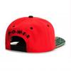 Power Red Fist Hip Hop Style Baseball Cap With Breathable Cotton For Streetwear And Outdoor Activities