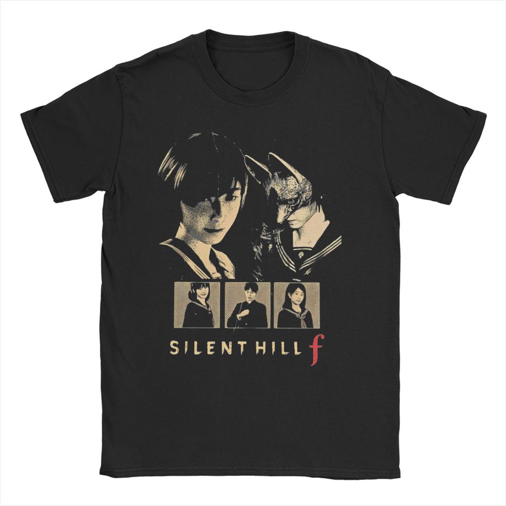 Silent hill f Shimizu Hinako Game Men Womens T Shirt Tee Shirt Short Sleeve Round Collar TShirt 100 Cotton Summer Clothes