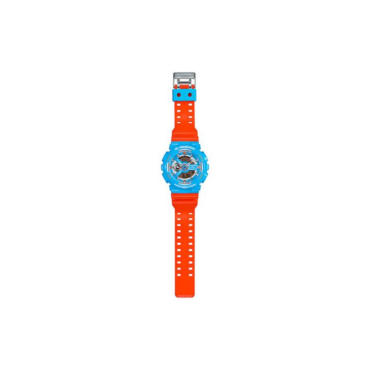 CASIO Men Liquid Crystal/Analog Dual Display Series Blue Watch GA-110NC-2A GA-110NC-2A