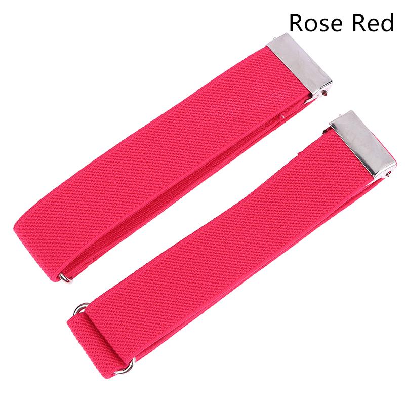 1 Pair Anti-Slip Cuff Holder Armband Men Women Business Elastic Adjustable Shirt Sleeve Garter Strap Arm Band Sleeve Bracelet