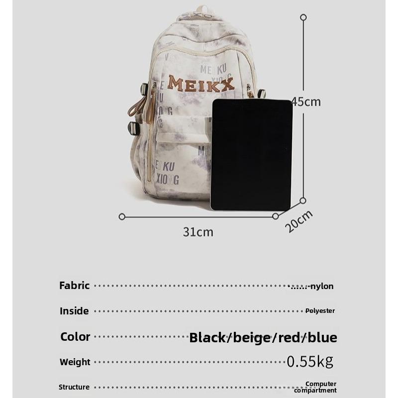 Nylonowy plecak damski miejski mały plecak