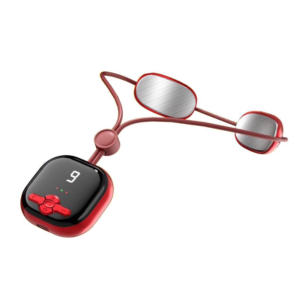 Pendant Intelligent Neck Massager Electric Pulse Neck Massager 19 Levels 6 Modes Portable Hanging Cervical Spine