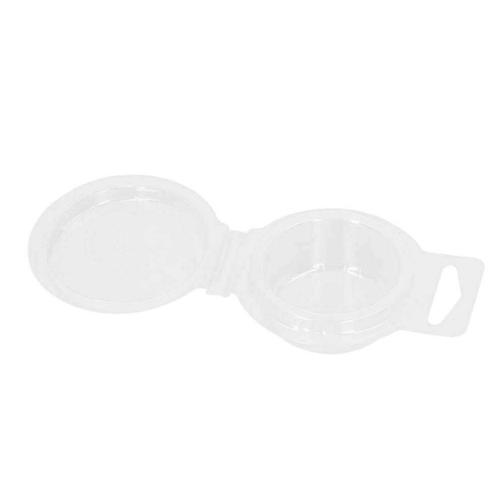 100Pcs Round shape design Clamshell Container 100 pieces per set Round Mold DIY candle crafting