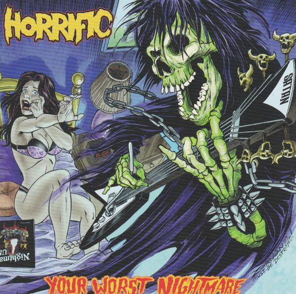 

CD HORRIFIC - Your Worst Nightmare RR53 Razorback Recor 2009 US Rock Used