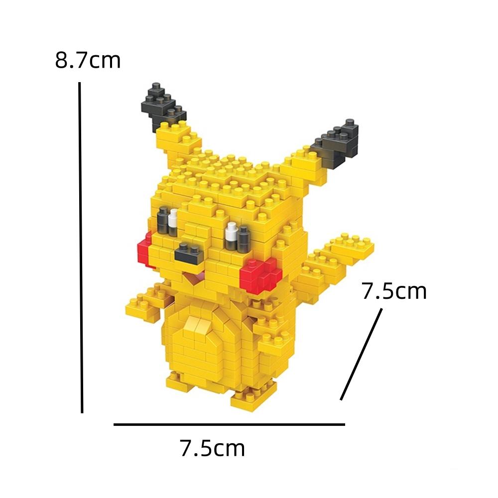 Miniature Cartoon Building Blocks: Small Particle Assembly Toy Home Decor Birthday Gift & Collectible Room Building Blocks
