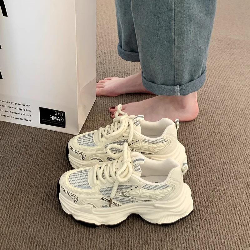 Fashion Women's Sneakers With Platform Summer Shoes Woman-shoes Tennis Female Thick Sole Casual 2025 Roses Trainers Leisure Women's Snea