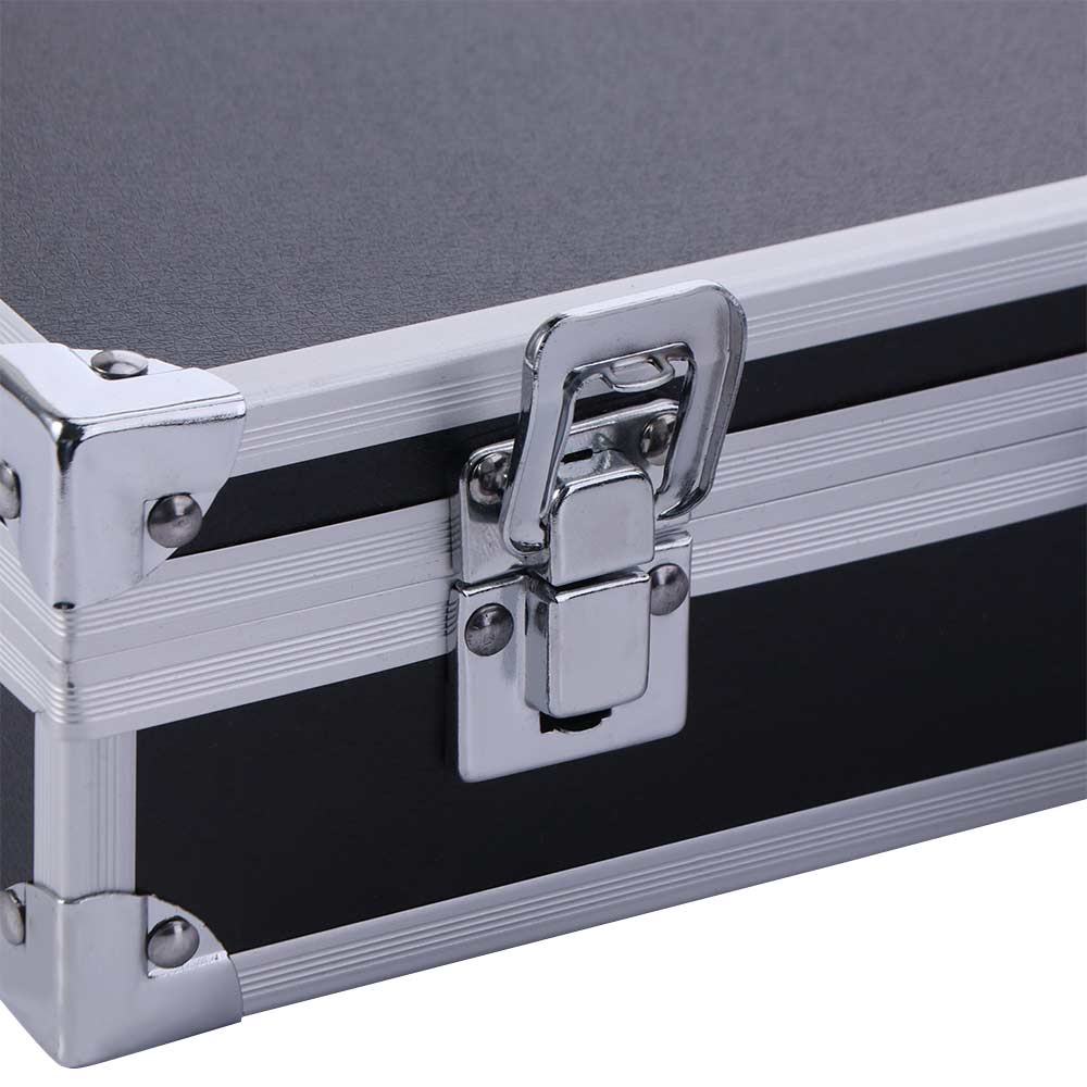 Sponge Compartment Karaoke Storage Case Portable Instrument Box Sound Card