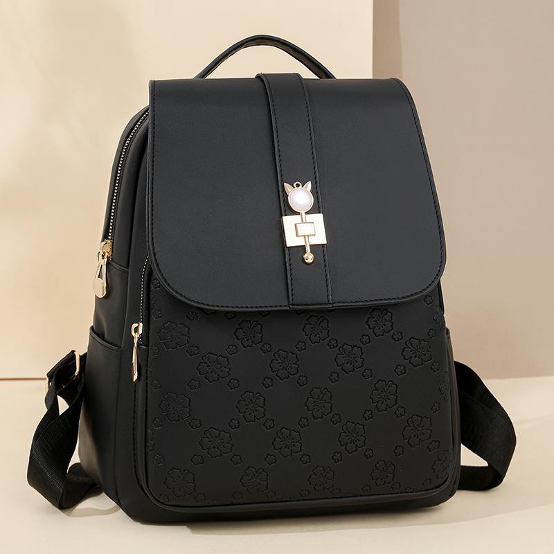 Ryggsekk Dame Ryggsekk Pendler Stor Kapasitet Skulderveske