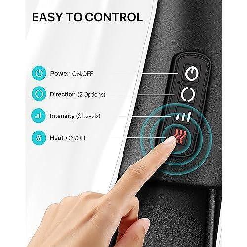 Nyakmasszírozó - ALLJOY - 3D - Elektromos - Fűtés - 2 Sebesség