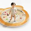 Cartoon Bear Inflatable Cooling Mat Leak-proof PVC Water Pad Cushion Foldable Portable Baby Tummy Time Water Play Mat