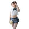 Sailor Uniform Cosplay for Women High School Sexy Popular Fancy Cultural School Uniform Set [Joyasslly] - Sexy, Extreme, Girl, Erotic, Lingerie,