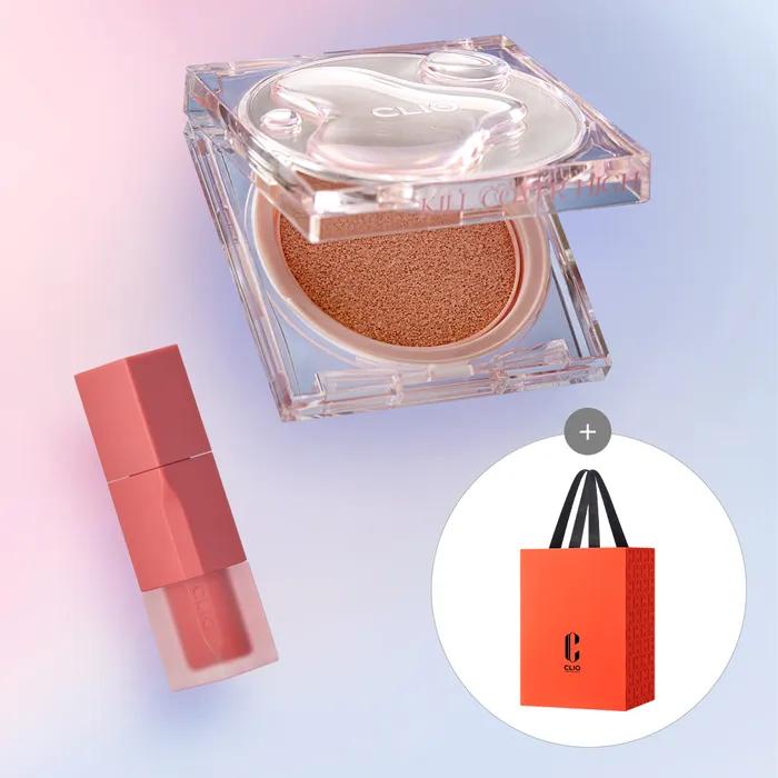 

[29CM Эксклюзив/ЛУЧШИЙ] Clio High Glow Cushion Plan [Основной продукт + Сменный блок] + Chiffon Blur Tint High Glow Planning