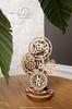 Ugears Steampunk Clock Wooden Puzzle Craft Model No Glue or Tools Required Beginner Level Kids and Adults - - -