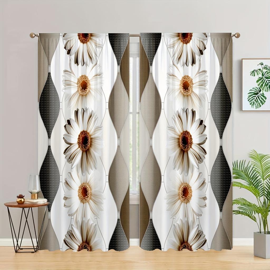 2 Panels/Set Luxury Gold Moroccan Door Vintage Barn Classical Window Treatment Jacquard Curtains For Living Room Bedroom Kitchen