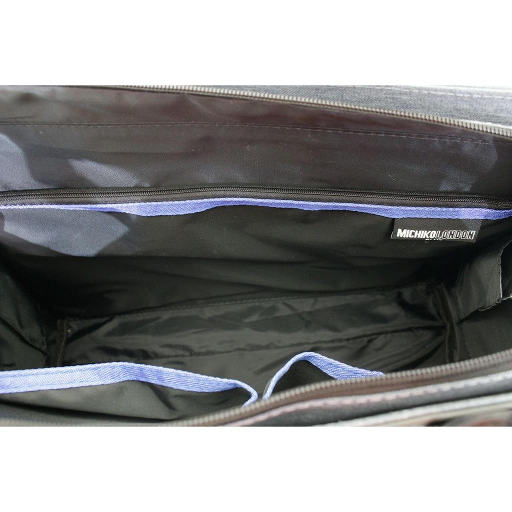 [Sifre] Business Bag, Job Hunting Bag, Recruitment Bag, Large Capacity, Freestanding, Business Trip Bag, Men's, A4 Size, Michiko London, Single-Layer,