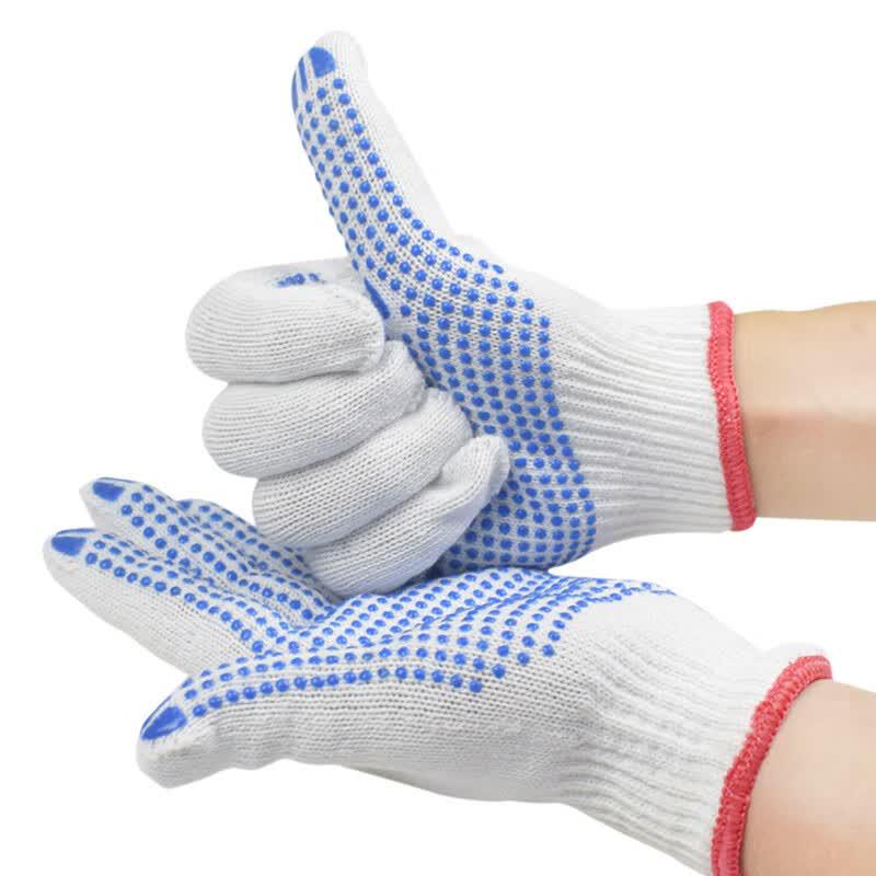 Shangke B2020 Dotted Cotton Yarn Work Gloves One Size