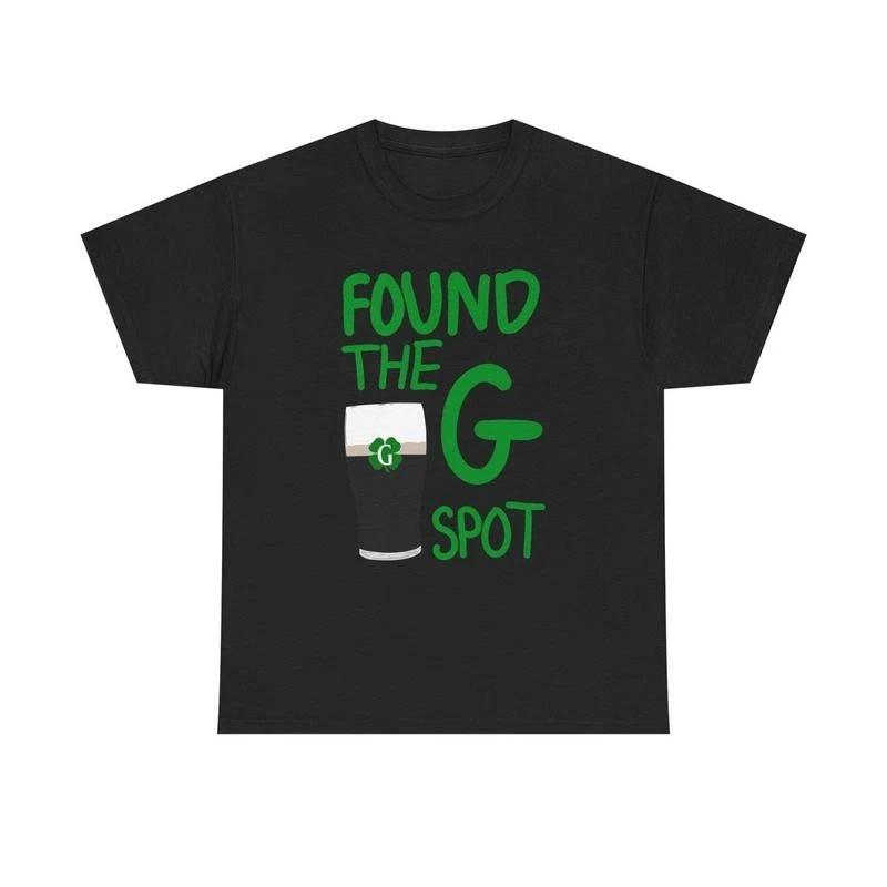 Graphic Tee Found The G Shirt - Funny St. Patrick s Day T-shirt, Split The G Tee XXL