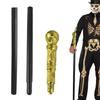 King Cobras Pimp Cane Egyptian Style Staff Scepter for Emperors Halloween Cosplay Costume Accessory Props King Scepter