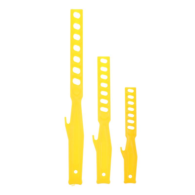 

3Pcs Mixing Manual Bucket Handheld Plastic Home Finishing Stirring Rod Stick For Paint Reusable Portable Tool жовтий